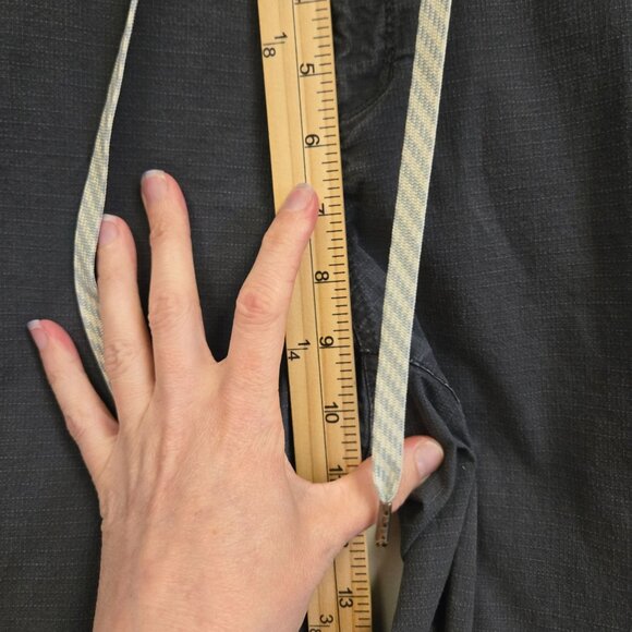 Vuori Men's M Ripstop Climber Jogger Pants Gorpcore Organic Cotton Charcoal Gray - Picture 9 of 10